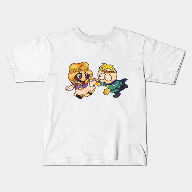 Kenny and Butters Kids T-Shirt by Maru-Chan-Shop